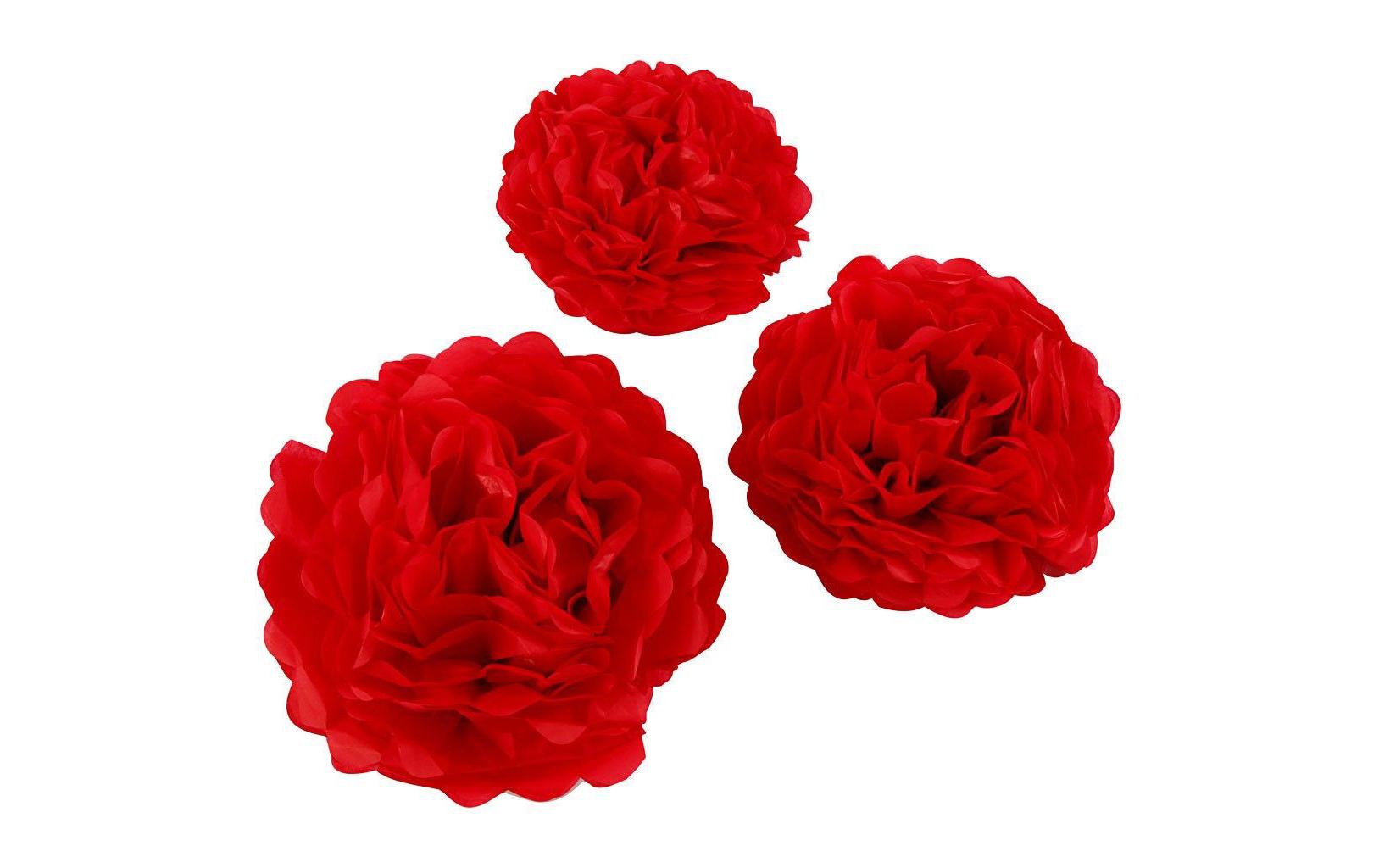 Creativ Company, Pompons 20 + 24 + 30 cm 3