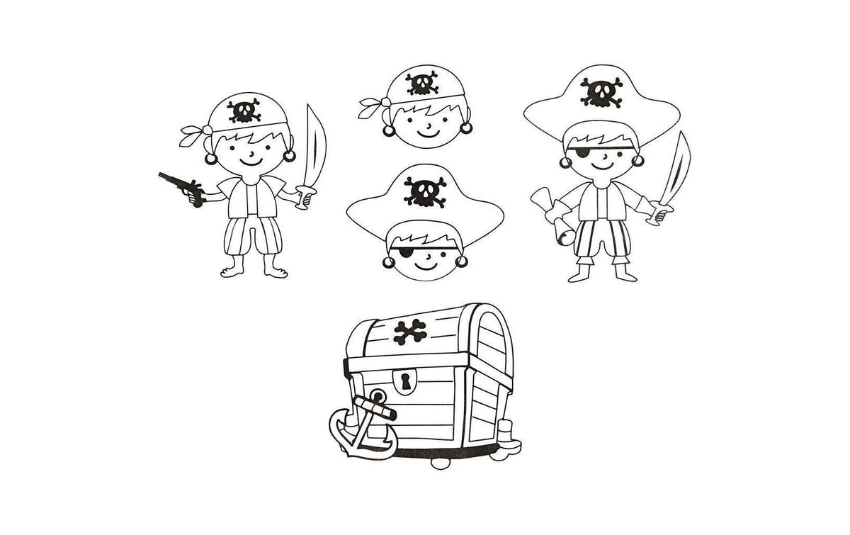 Creativ Company Schrumpffolie Pirat