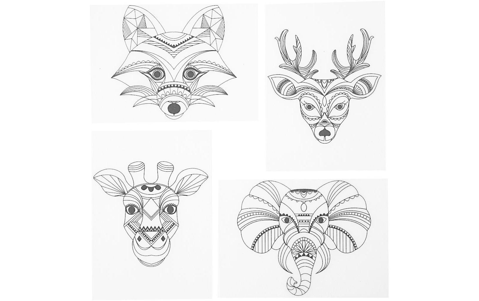 Creativ Company Schrumpffolie Tiere
