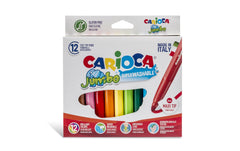 Carioca, Fasermaler Jumbo Box 12 Stück, Meh