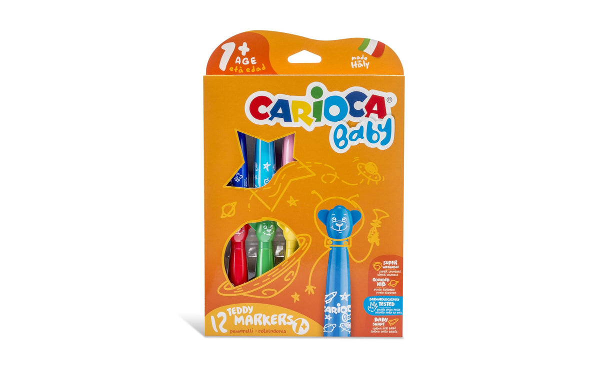 Carioca Fasermaler Baby Teddy 1+