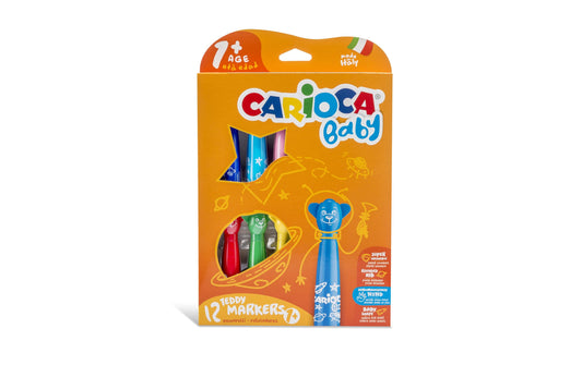 Carioca Fasermaler Baby Teddy 1+