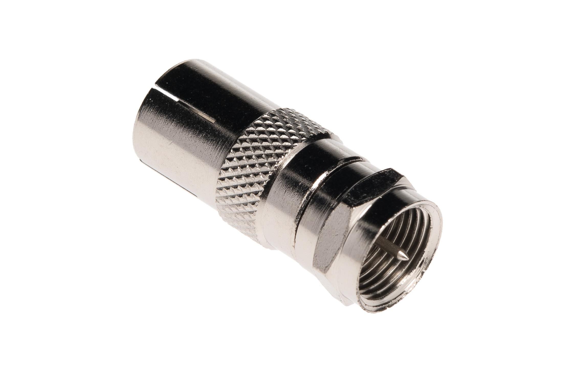 Adapter F-Stecker auf  IEC-Kupplung