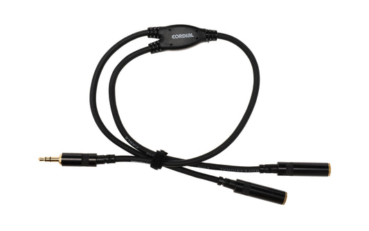 Cordial | CFY 0.3 WYY | Y-Kabel, 3.5mm - 2x 3.5mm, 0.3m