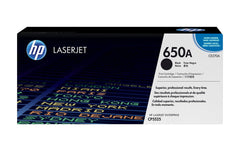 HP Toner 650A - Black (CE270A)