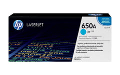 HP Toner 650A - Cyan (CE271A)