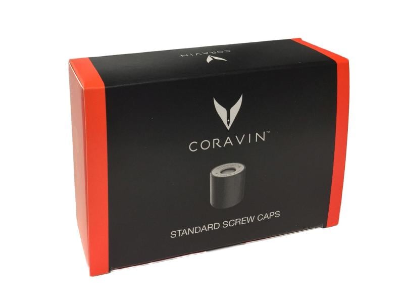 Coravin | Schraubverschluss 6er Set | 6er Set, für Weine mit Schraubverschluss