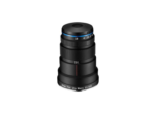 Laowa | 25mm f/2.8 2.5-5x UltraMacro Nikon AI | schwarz