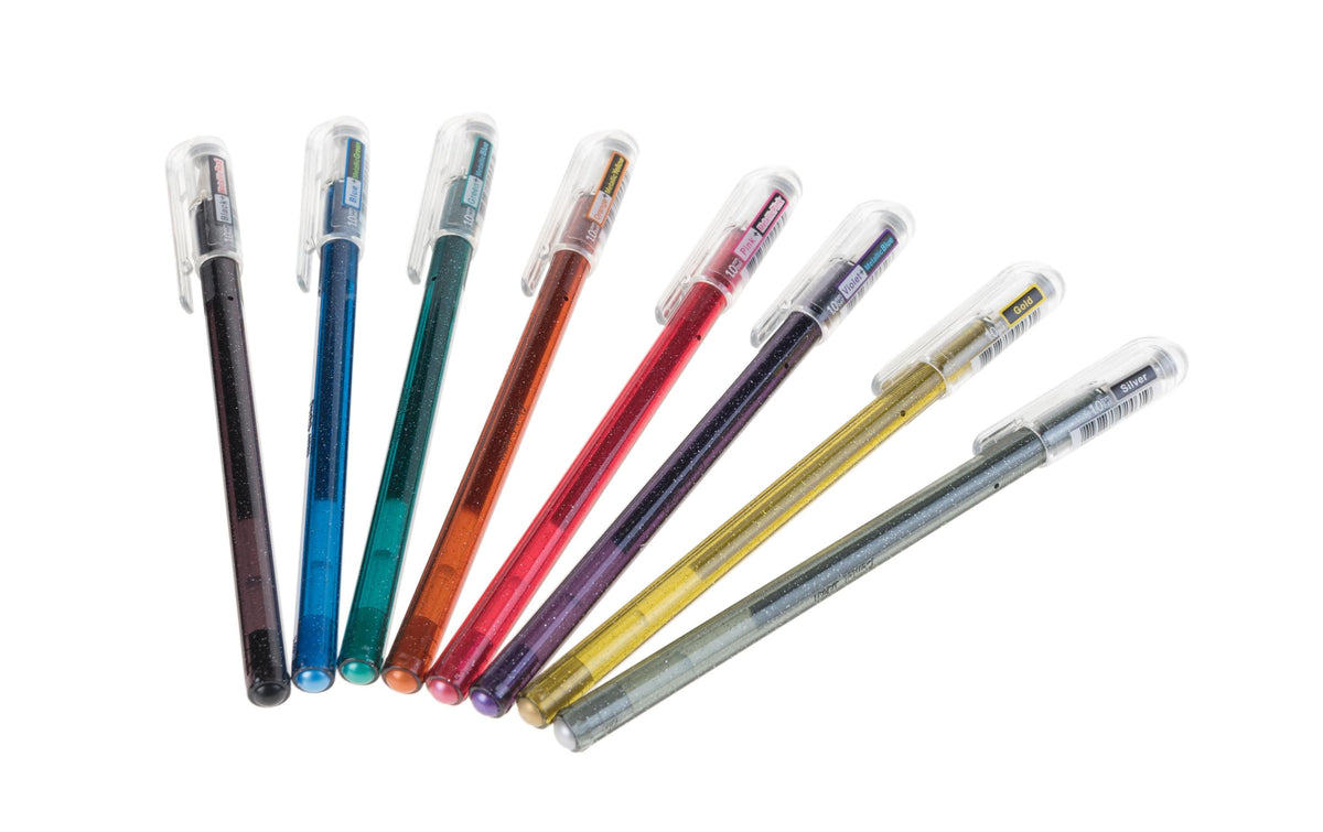 Pentel Hybrid Roller Gel Dual Metallic 1mm