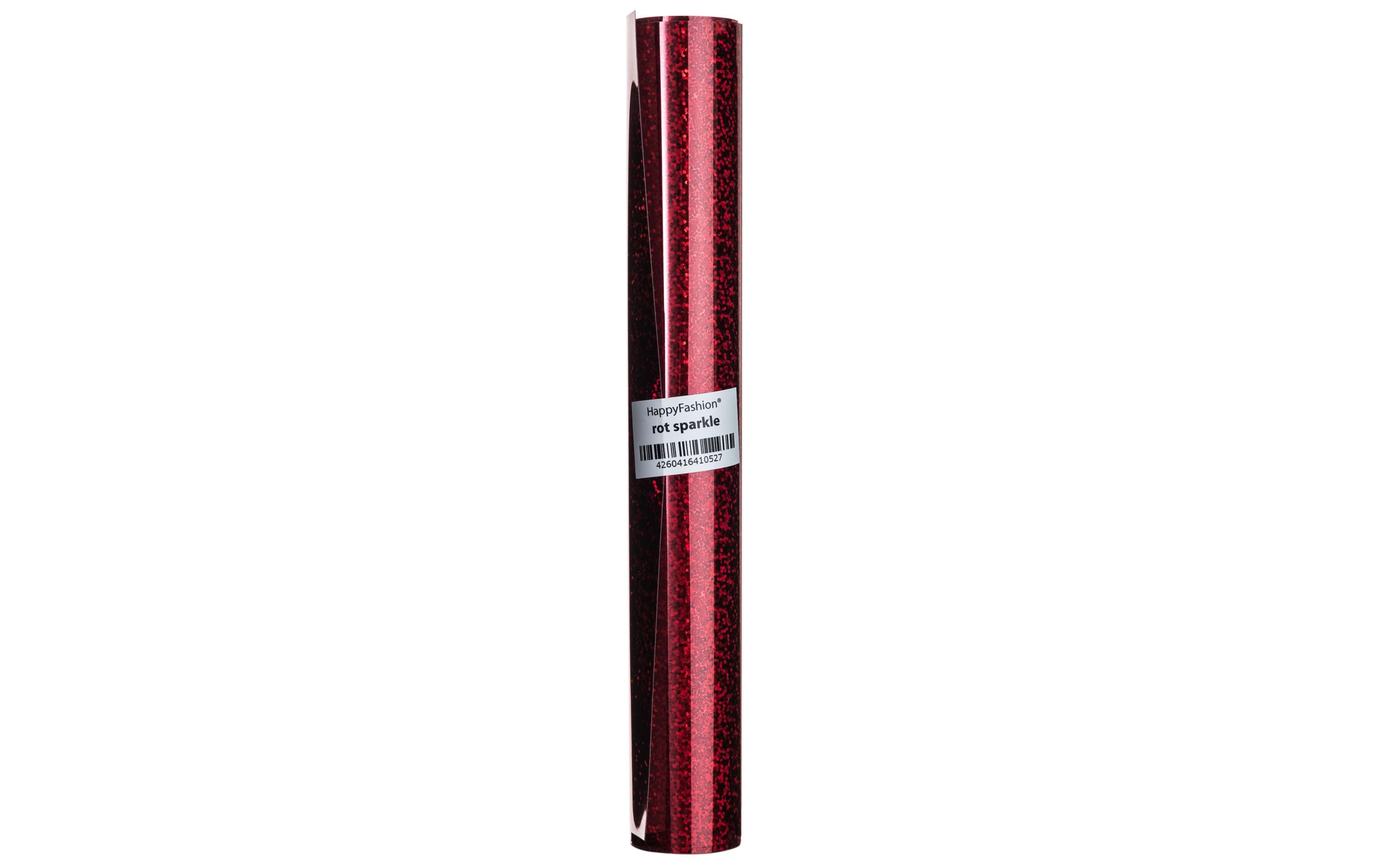 HappyFabric HappyFashion Rot sparkle