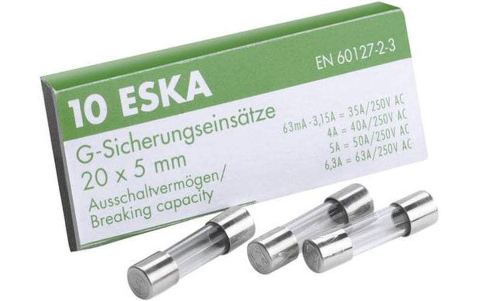 ESKA Feinsicherungen 5x20 FST 1A