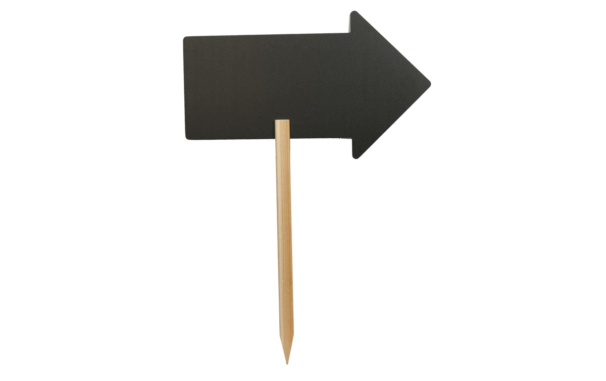 Securit Kreidetafel Gartenstecker Pfeil