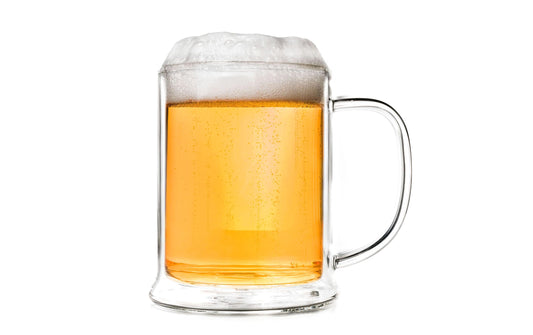 Creano | Bierglas doppelwandig 500ml | 500ml, Thermoglas