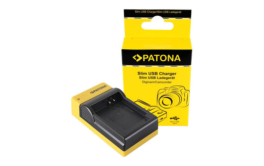 PATONA Micro USB Ladegerät zu Canon NB-13L