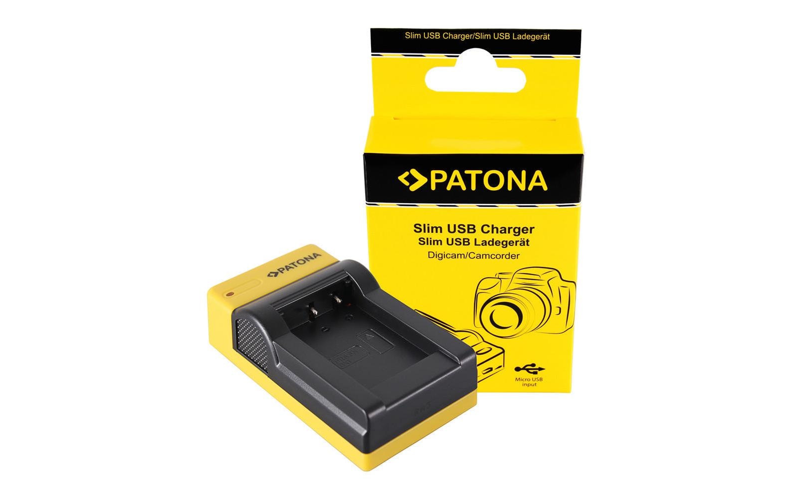 PATONA Micro USB Ladegerät zu Sony NP-BX1