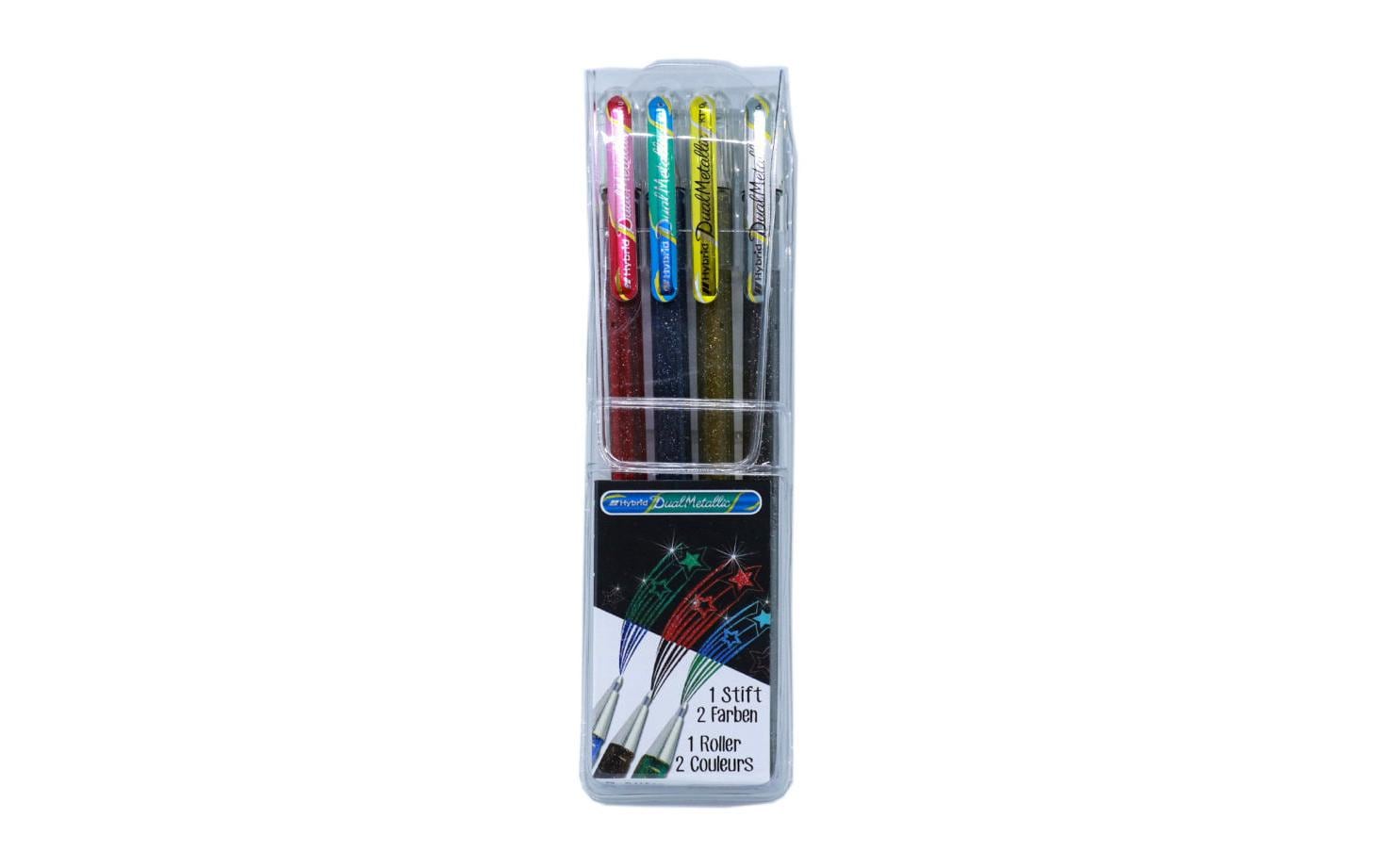 Pentel Hybrid Roller Gel Dual Metallic 1mm