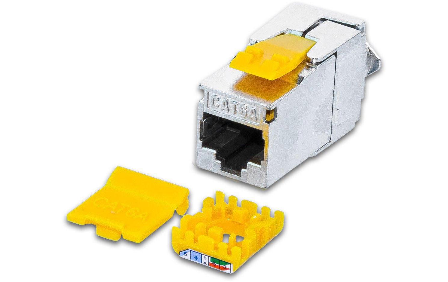 Wirewin Keystone Modul, KAT6A STP Slim ISO