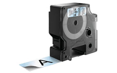 Dymo Schriftband D1, 24mm x 7m, Band:transp