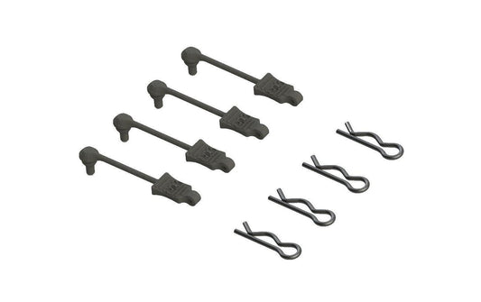 Arrma BODY CLIP RETAINERS 1/8 SCALE