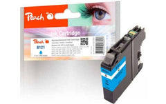 Peach Tinte Brother LC-121 Cyan