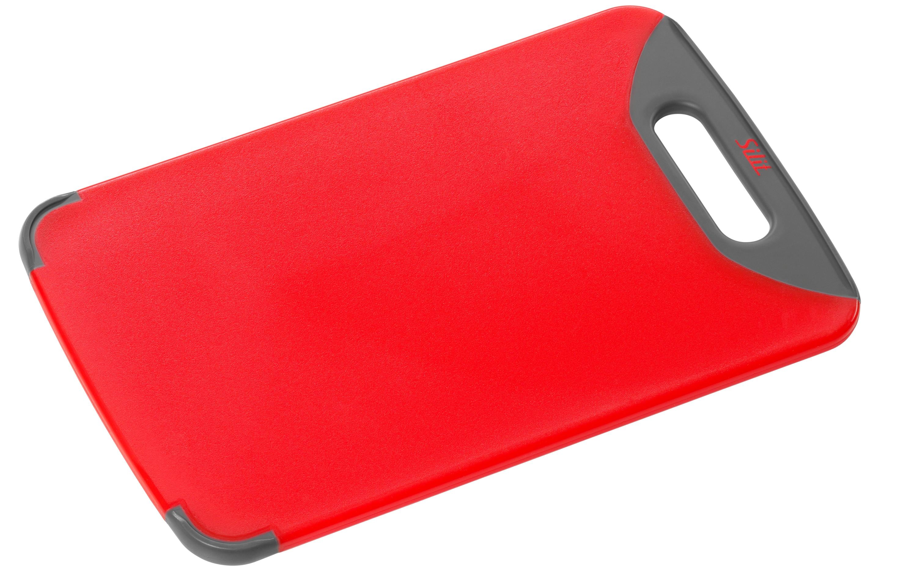Silit, Schneidebrett 20 cm x 32 cm, Rot