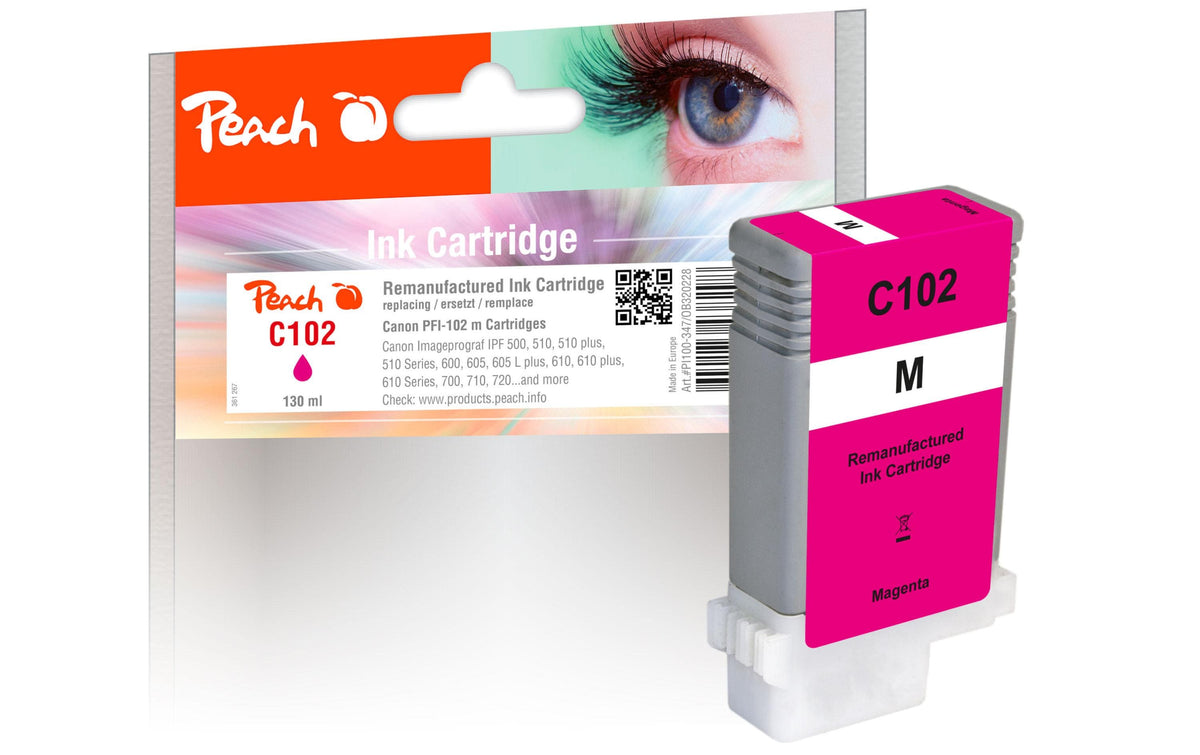 Peach Tinte Canon PFI-102