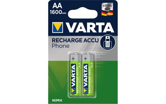 VARTA Phone Akku AA 1600mAh, 2Stk