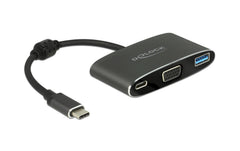 Monitoradapter USB Typ-C zu VGA/USB3 & PD