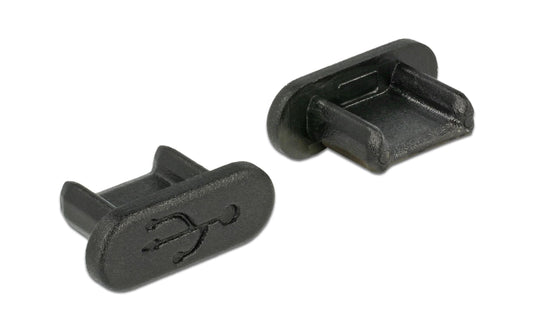 Delock USB-Micro-B Port Staubschutz,10Stück
