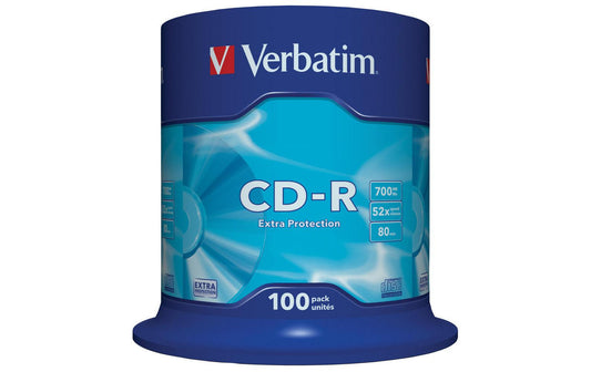 Verbatim CD-R 52x 80Min/700MB 100er Spindel
