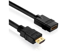 PureLink | PureInstall, HDMI Verlängerungskabel, 0.50m | Beidseitig konfektioniert Premium HDMI DIY