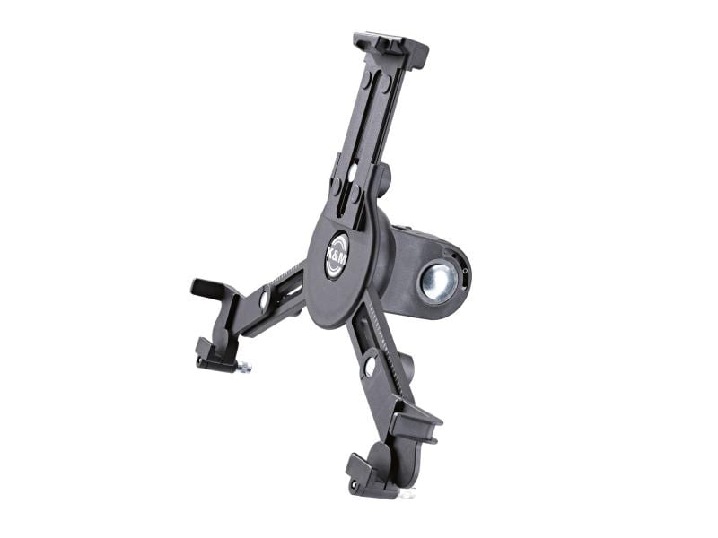 K&M | 197900 Tablet-PC-Stativhalter | schwarz, 10.5 - 12.9