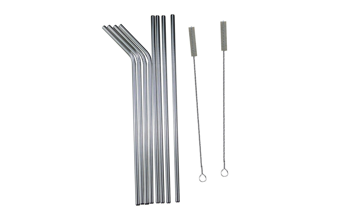 FTM Edelstahl Strohhalm Set
