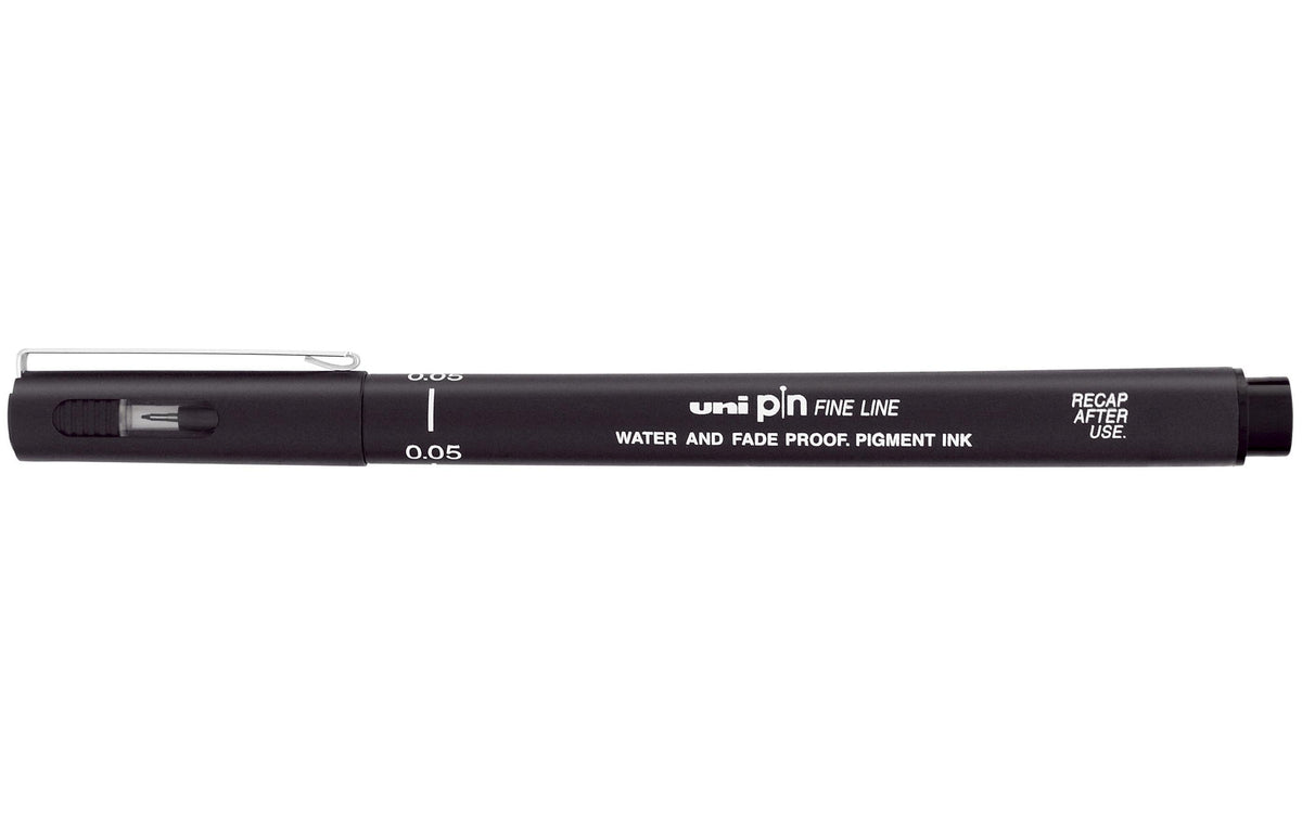 Uni, Fineliner PIN 0.05 mm, Schwarz