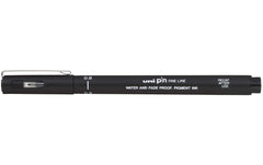 Uni, Fineliner PIN 0.8 mm, Schwarz