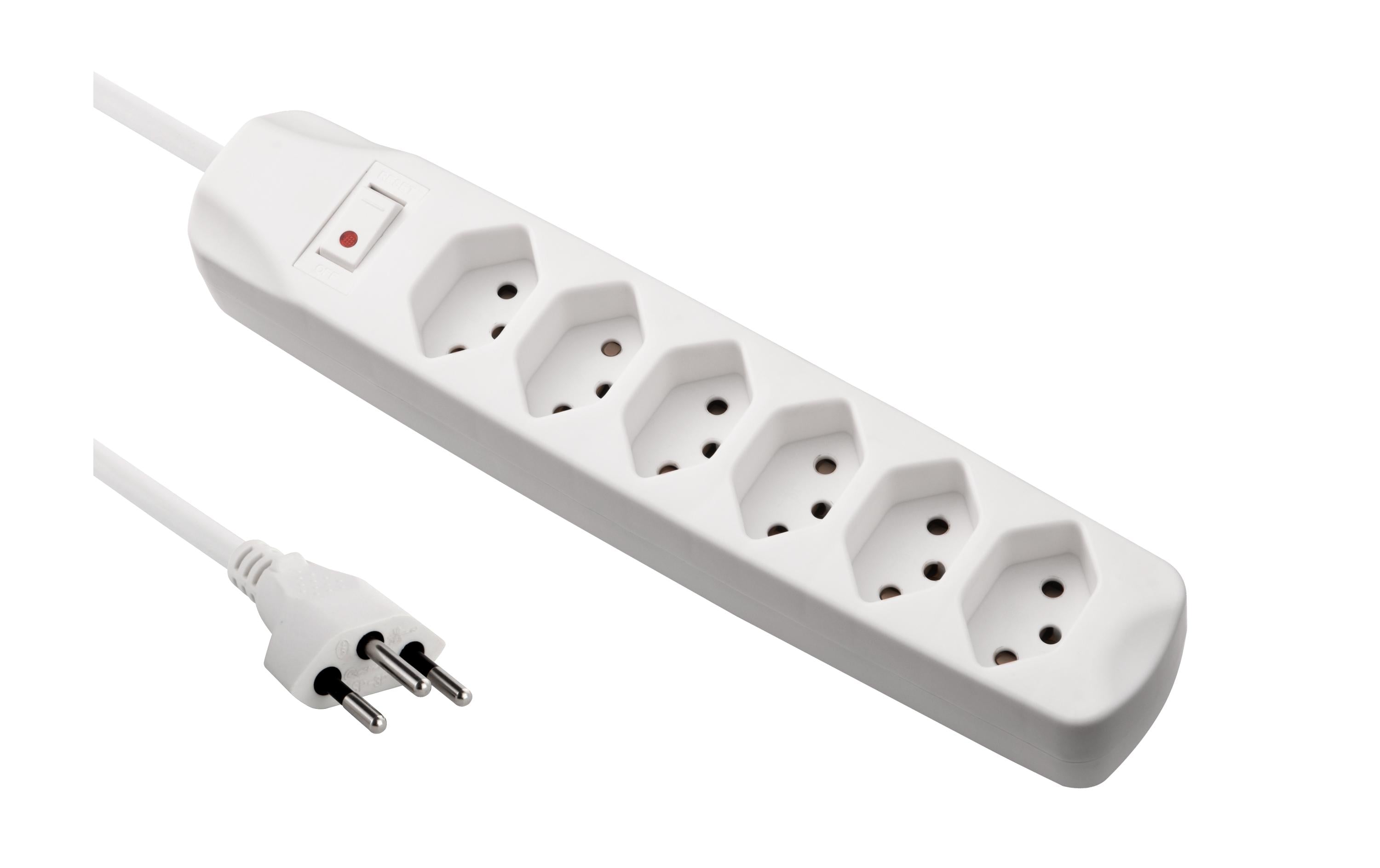 FURBER.power, Steckdosenleiste 6x T13 mit S