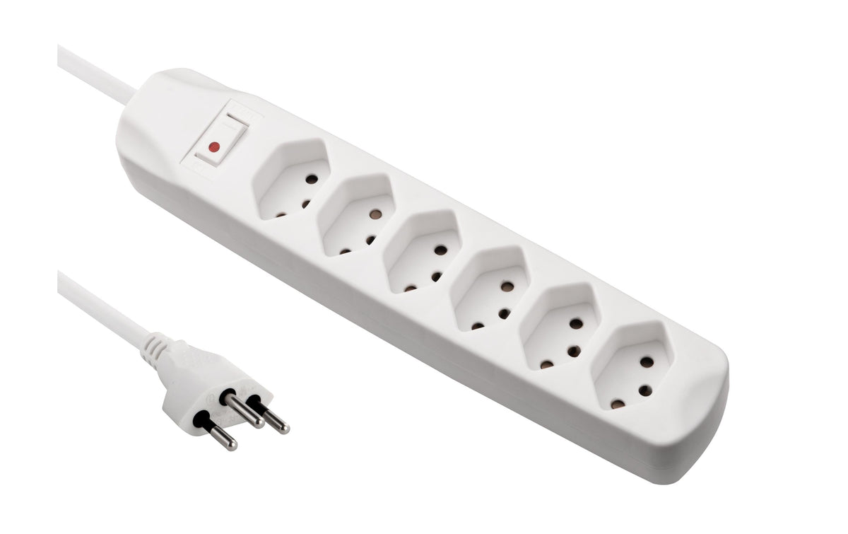 FURBER.power, Steckdosenleiste 6x T13 mit S
