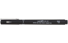 Uni, Fineliner PIN 0.2 mm, Schwarz