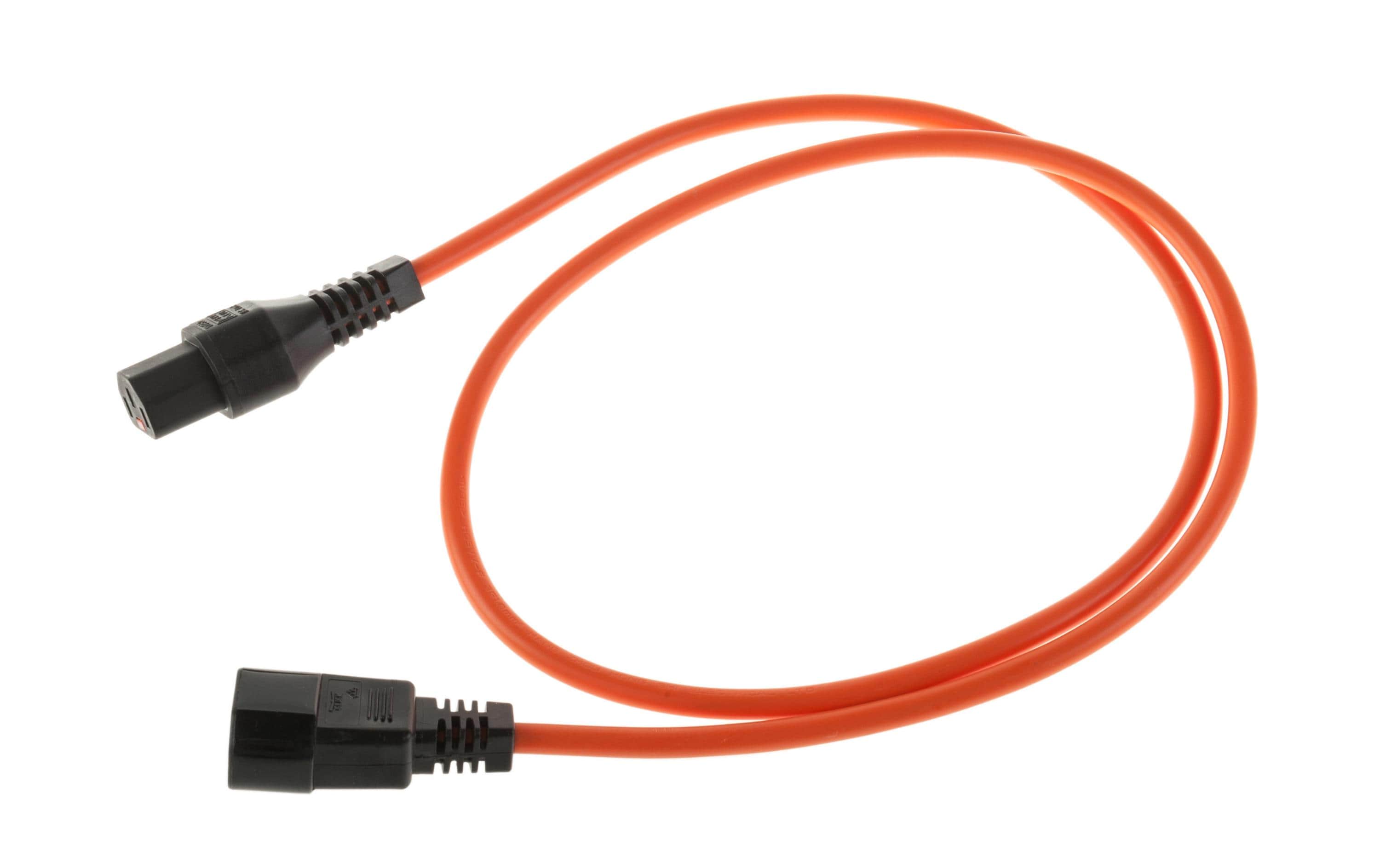 IECLock Netzkabel 0.5m orange