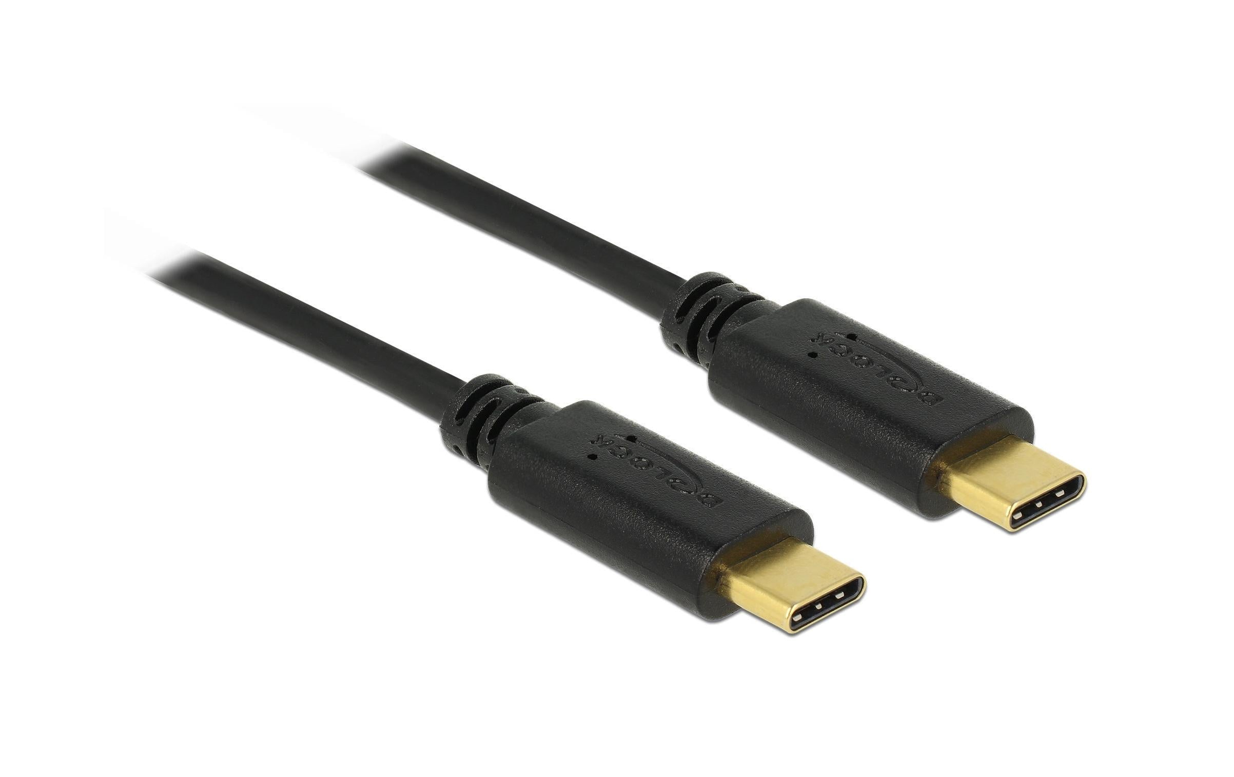 USB2.0-Kabel TypC-TypC: 0.5m, E-Marker, 5A