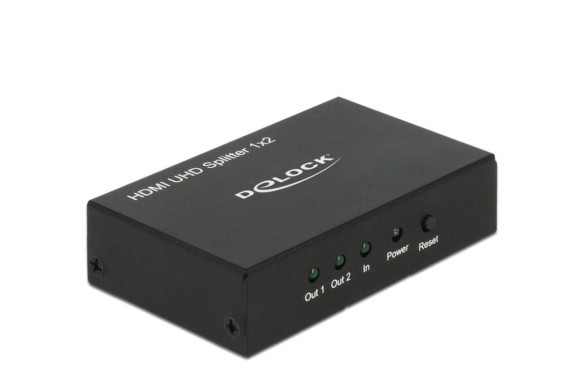 Delock Monitorsplitter HDMI/Bu - 2x HDMI/Bu