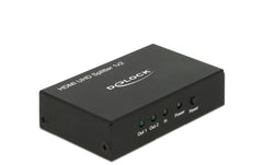 Delock Monitorsplitter HDMI/Bu - 2x HDMI/Bu
