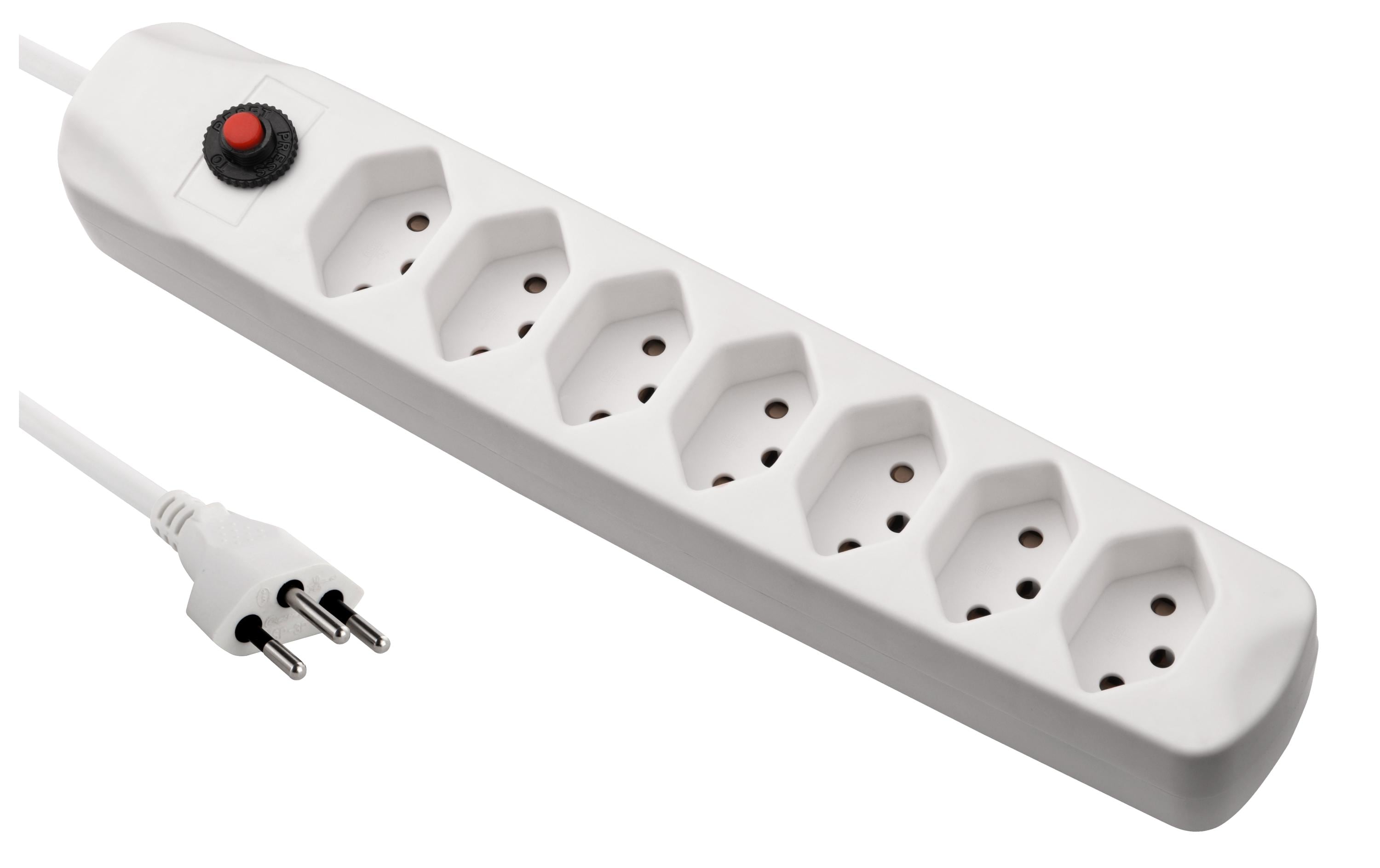 FURBER.power, Steckdosenleiste mit Überlast