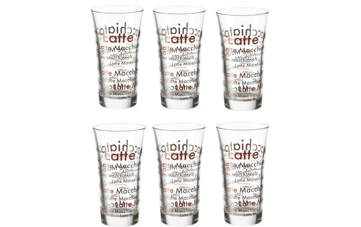 Montana Latte Macchiatotasse 6er Set Enjoy