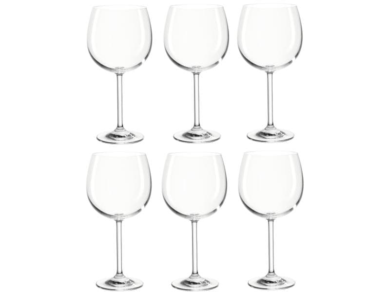 Montana | Bordeauxglas Pure 630ml | 6er Set, D: 9cm, H: 22cm