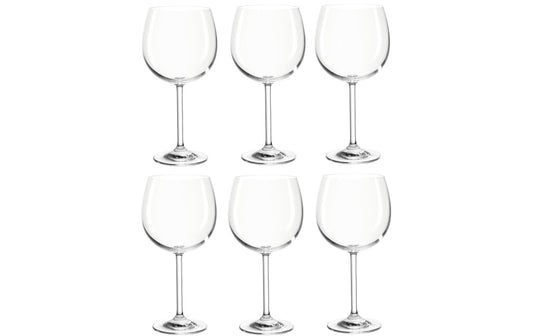 Montana | Bordeauxglas Pure 630ml | 6er Set, D: 9cm, H: 22cm