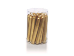 balthasar | Baumkerzen gold 20er Set | 10x1.3 cm (HxD)