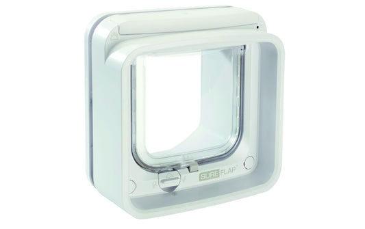 SureFlap | Mikrochip Freilauftür Connect | (L x H) 140mm x 120mm, weiss