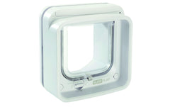 SureFlap | Mikrochip Freilauftür Connect | (L x H) 140mm x 120mm, weiss