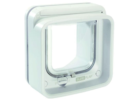 SureFlap | Mikrochip Freilauftür Connect | (L x H) 140mm x 120mm, weiss
